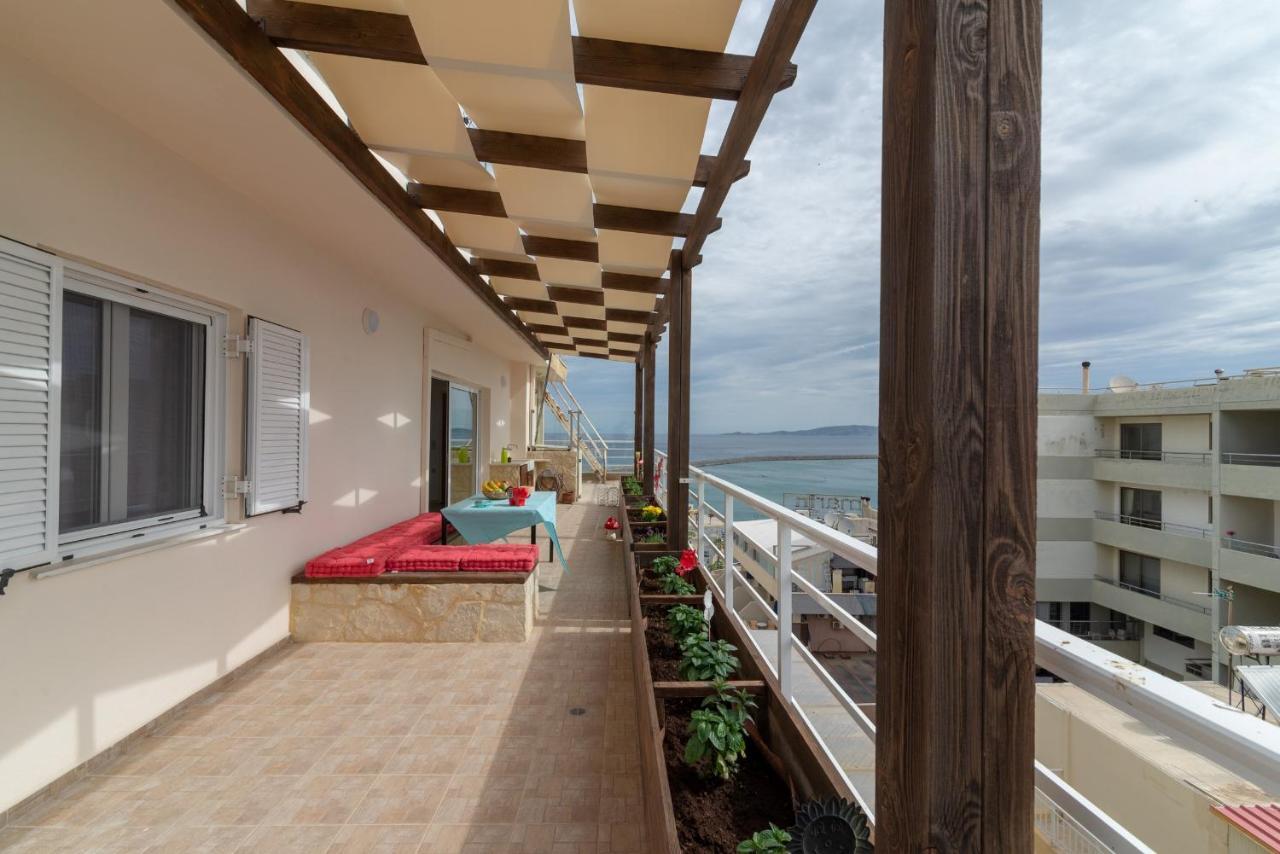 Penthouse Apartment In Downtown With Seaview Iraklio Exteriér fotografie