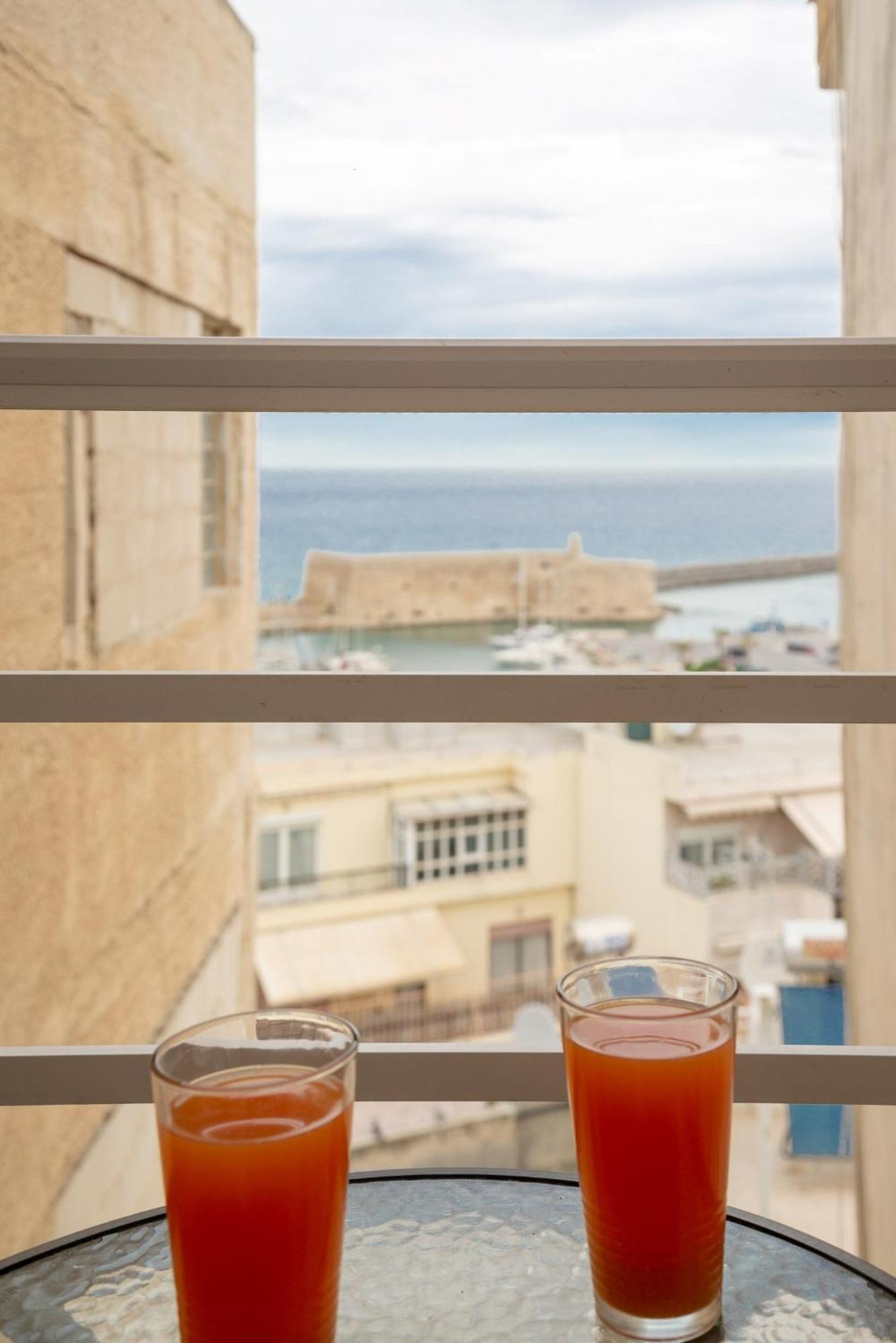 Penthouse Apartment In Downtown With Seaview Iraklio Exteriér fotografie