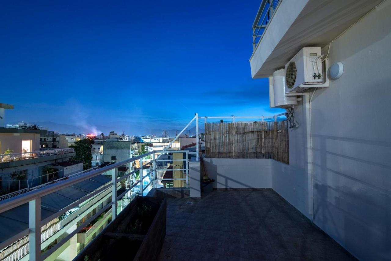 Penthouse Apartment In Downtown With Seaview Iraklio Exteriér fotografie