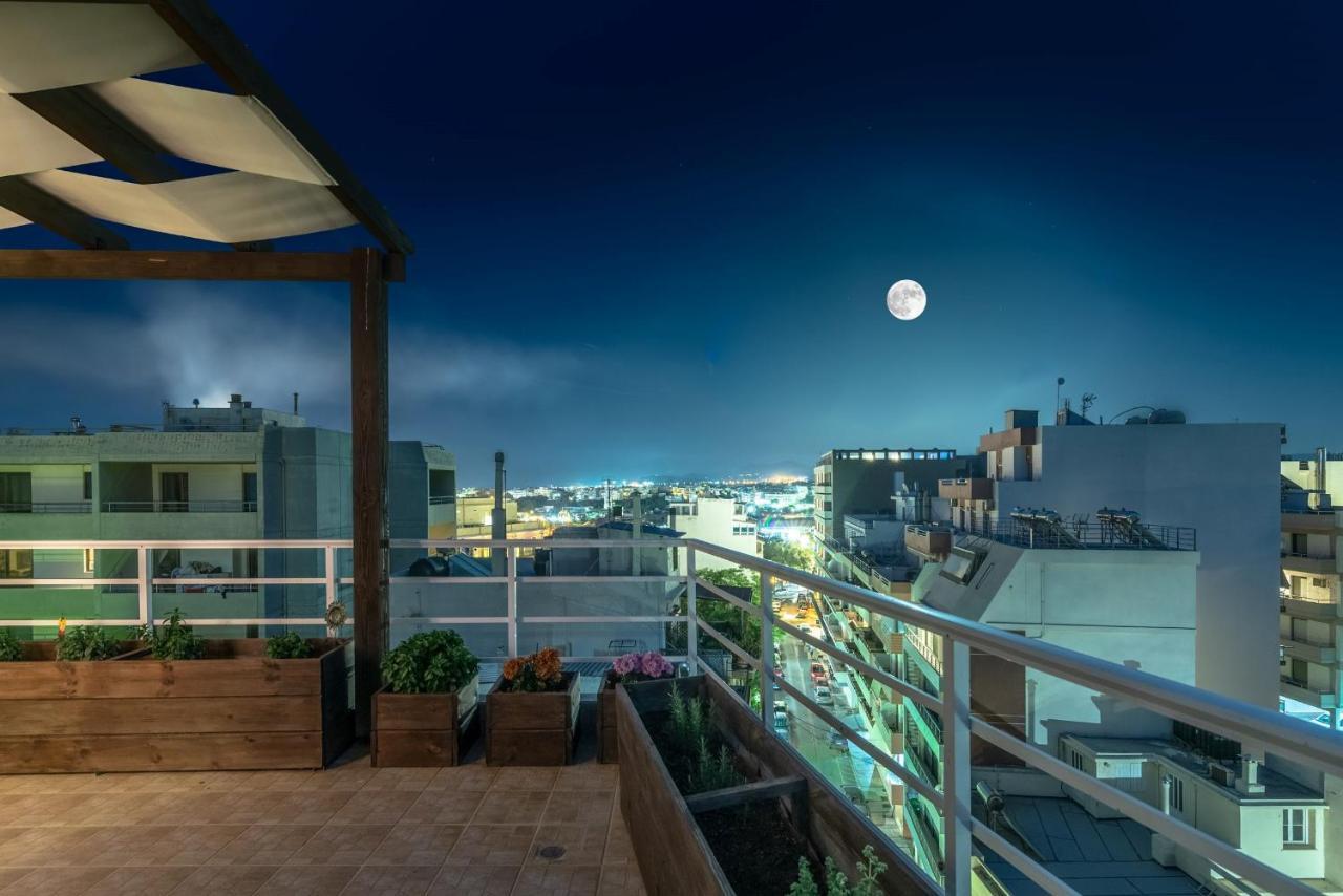 Penthouse Apartment In Downtown With Seaview Iraklio Exteriér fotografie
